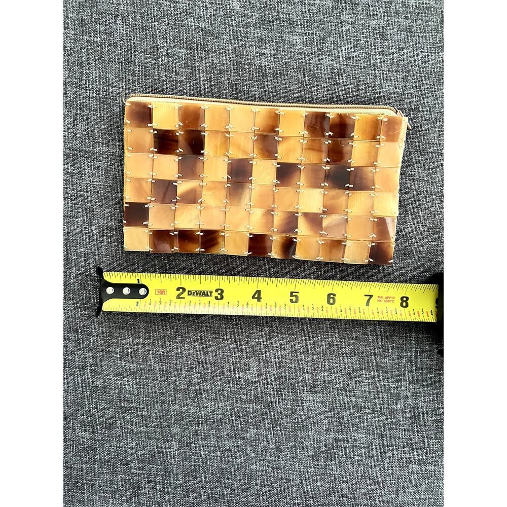 Chan Luu Tile Clutch Bag with Zipper Closure - New